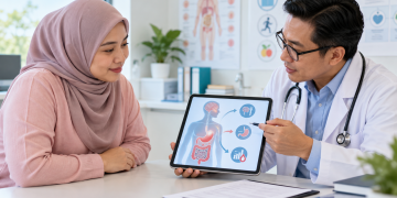 Doktor menerangkan rawatan GLP-1 untuk pengurusan berat badan kepada pesakit