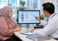 Doktor berbincang tentang pengurusan obesiti dan kesihatan metabolik dengan pesakit dewasa di Malaysia